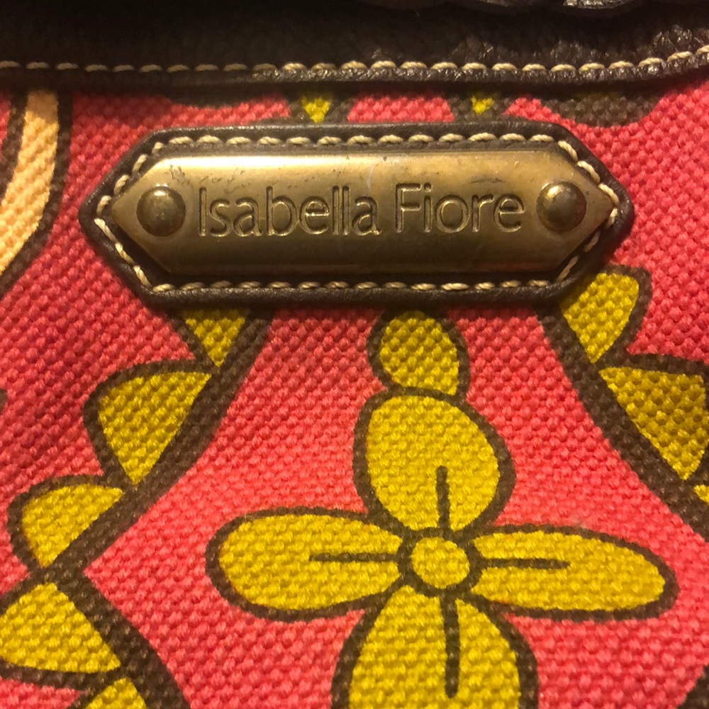 Vintage Isabella Fiore large hand bag